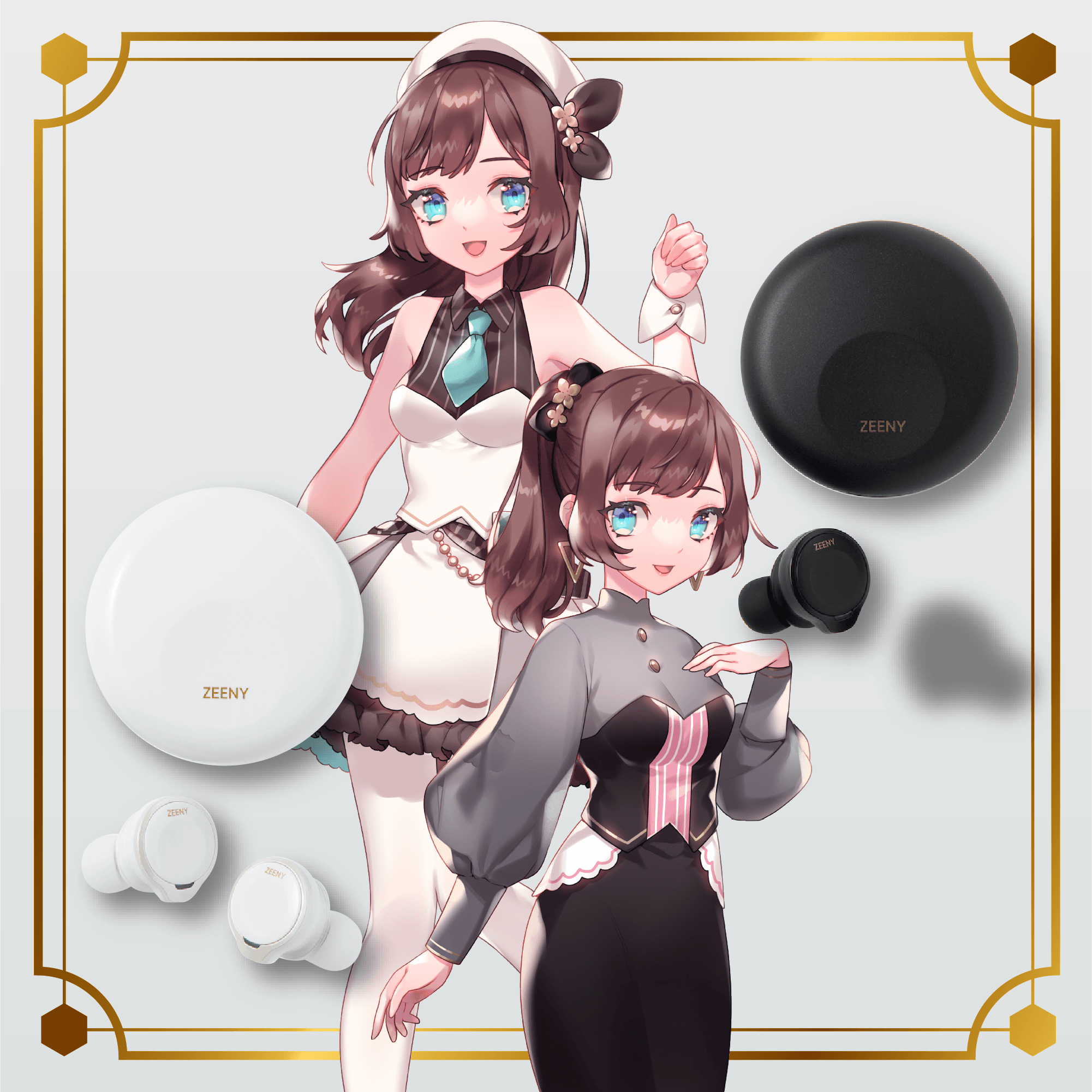 ZEENY ANC　富士葵コラボイヤフォン 完全受注商品]実力派シンガー富士葵とZeeny™シリーズ最新モデル